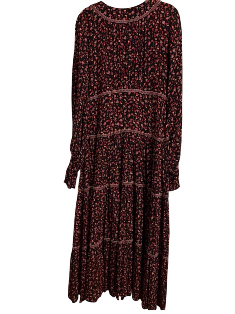 Free People Take A Little Time Floral Midi Dress Women’s Size 6 - Picture 9 of 13